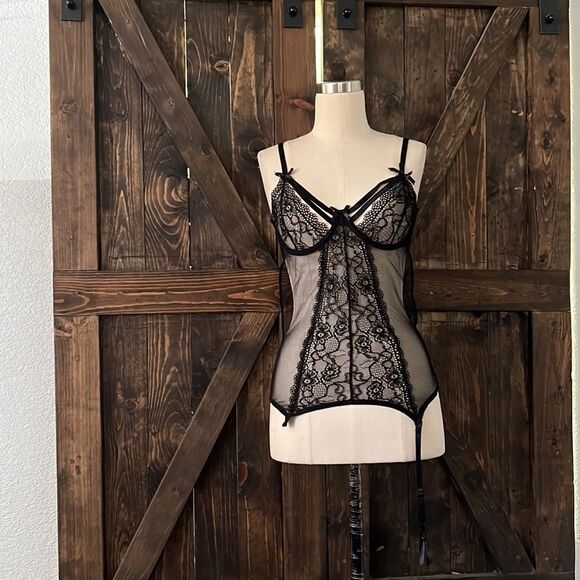 Seven till midnight strappy teddy lingerie One Size - Picture 3 of 8